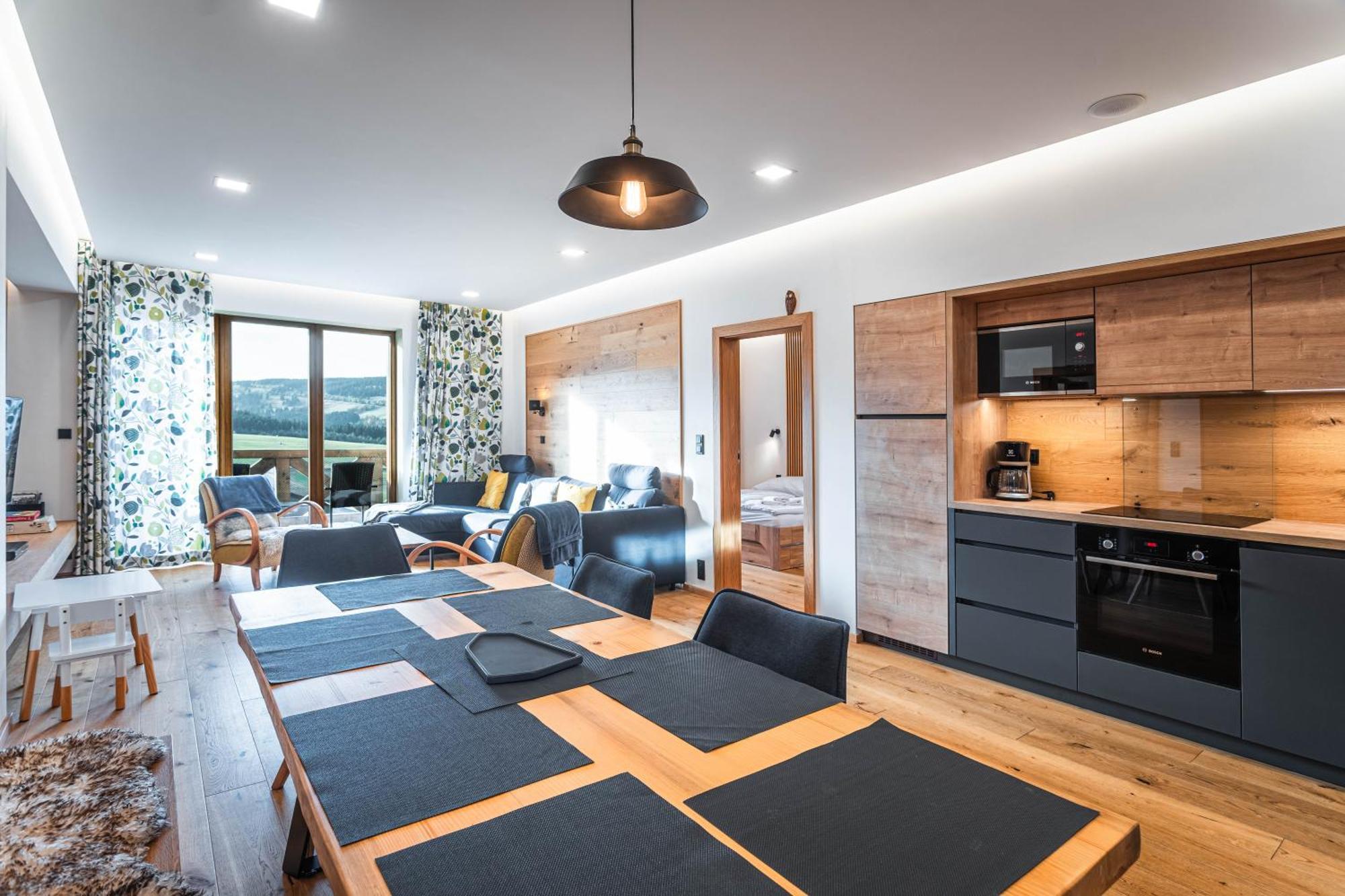 Apartman Svicarek Loučná pod Klínovcem エクステリア 写真